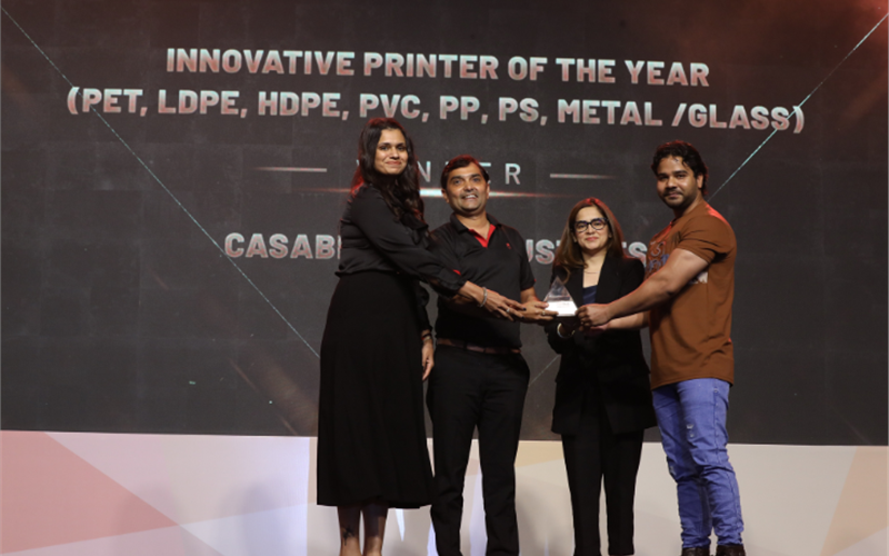 PrintWeek Awards 2024: Casablanca Industries wins Innovative Printer of the Year (PET, LDPE, HDPE, PVC, PP, PS, metal/glass) (Joint Winner)